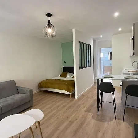 A 350m De La Plage Grand Studio Refait A Neuf